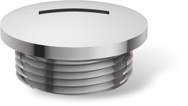 Plug Slotted For Cable Gland Plug Slotted For Cable Gland